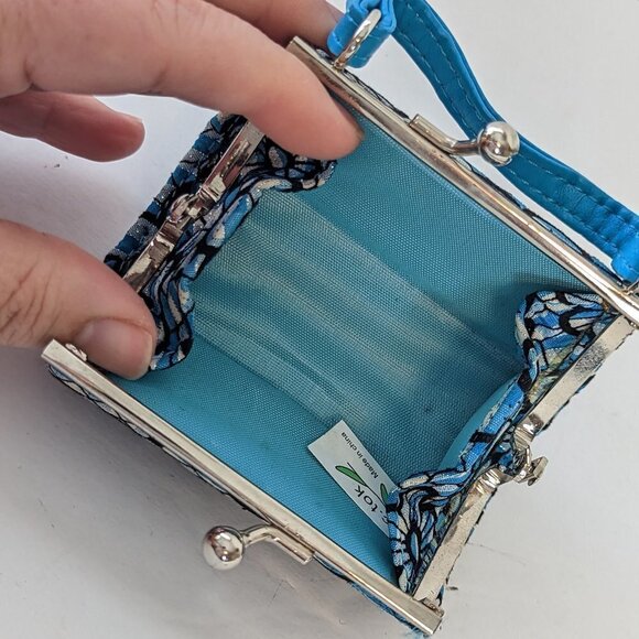 Tik Tok Lipstick Mini Bag Purse Floral Retro Mod Collectible Miniature - Picture 3 of 7